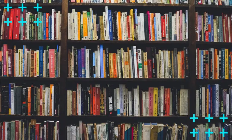 Estante de livros